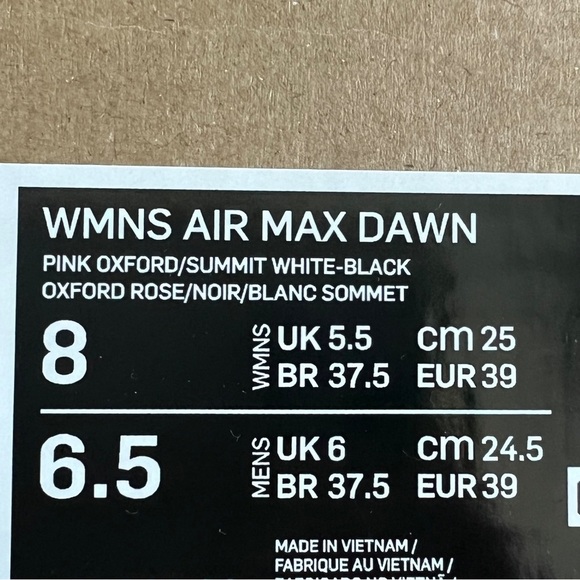 NWT Nike Air Max Dawn Women’s Shoes - Picture 10 of 11
